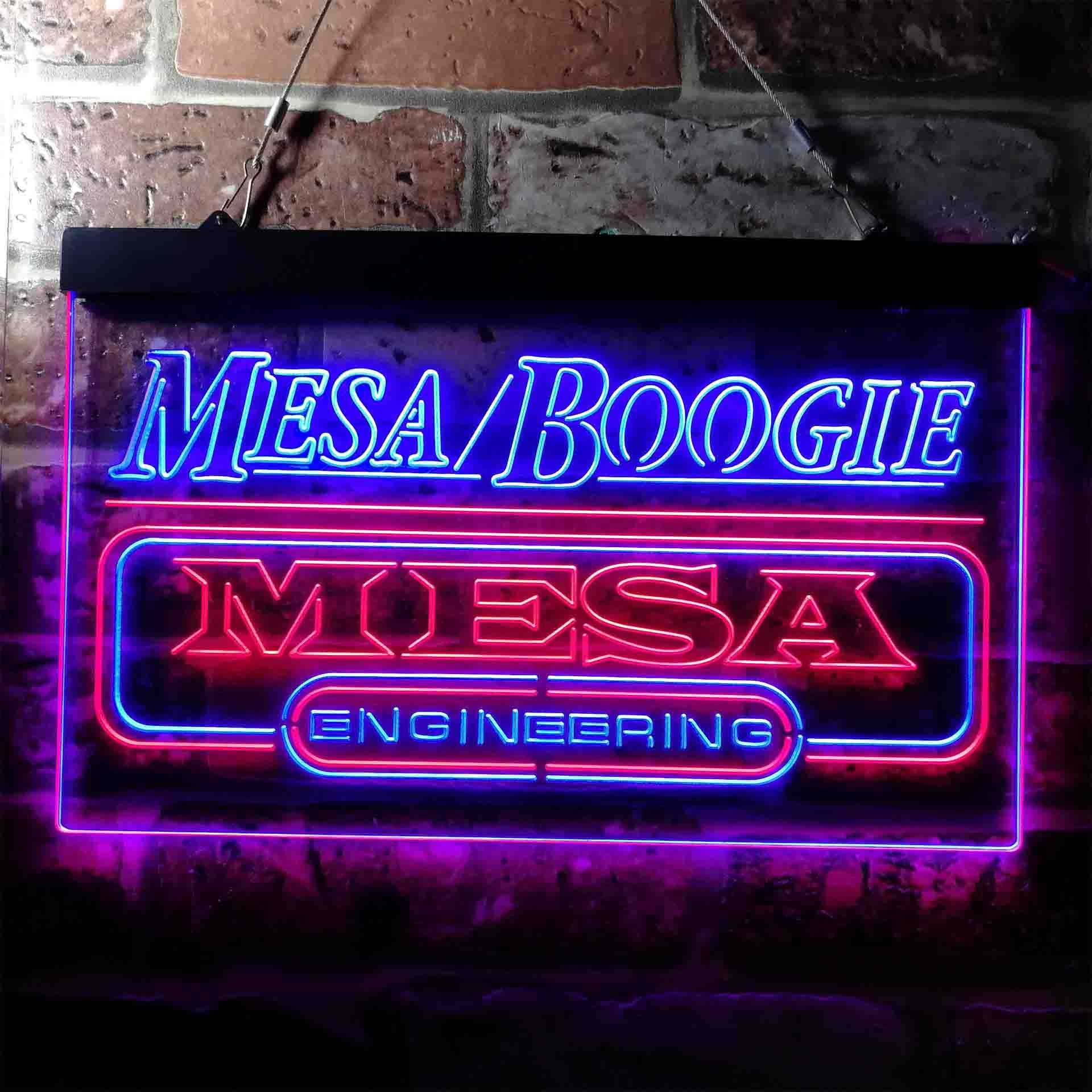 Mesa Boogie Engineering Dual LED Neon Light Sign